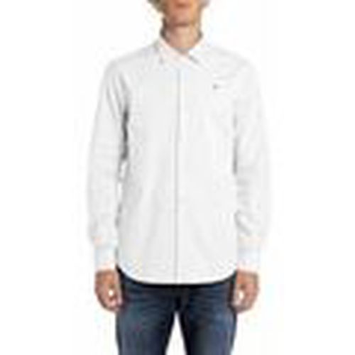 Camisa manga larga M4118 .000.52706 OXFORD-001 para hombre - Replay - Modalova