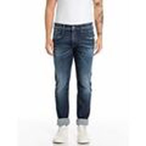 Jeans M914Q .000.141 706 - AMBASS-007 12 OZ DEEP BLUE para hombre - Replay - Modalova