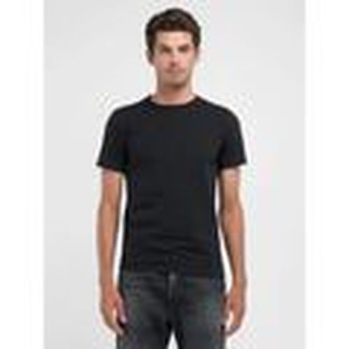 Tops y Camisetas M6947 .000.23352P COMPACT JERSEY-098 BLACK para hombre - Replay - Modalova