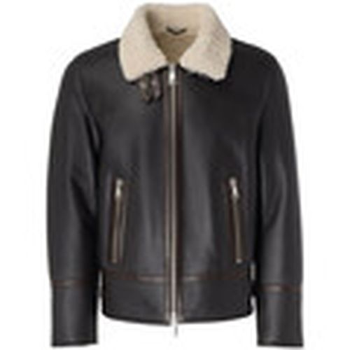 Chaquetas PIEL DE OVEJA CUERO MARRÓN UJ934-PL0547-XXX-721 para hombre - Dondup - Modalova