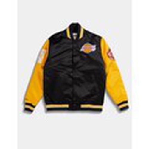 Chaquetas CHAQUETA NBA PRIME TIME LA LAKERS JACKET BLACK para hombre - Mitchell And Ness - Modalova