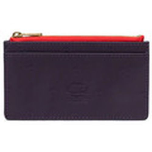 Cartera Oscar II Vegan Leather RFID Plum Perfect para mujer - Herschel - Modalova