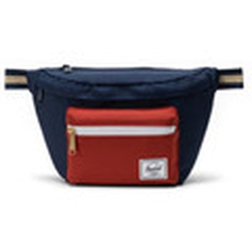 Bolso Pop Quiz Black Iris/Red Ochre para mujer - Herschel - Modalova