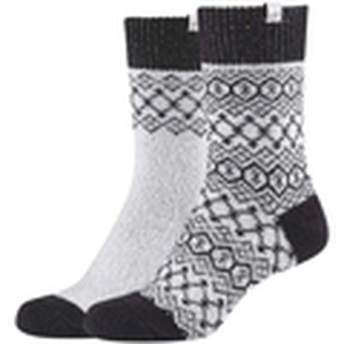 Calcetines Casual Cozy Jacquard 2PPK Socks para mujer - Skechers - Modalova