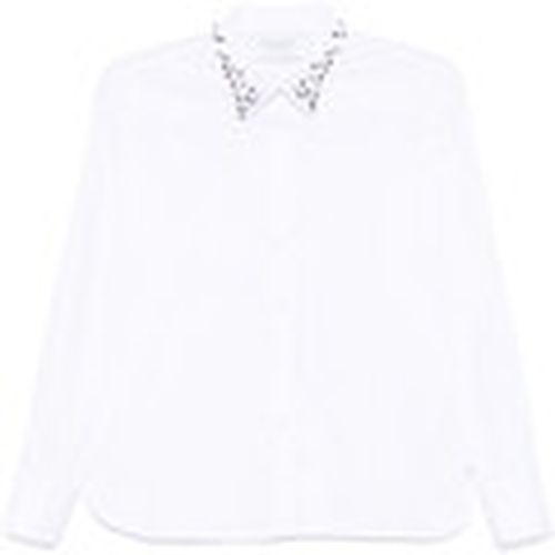 Jeans CAMICIA CON STRASS Art. QI1CD017 para mujer - Kaos Collezioni - Modalova