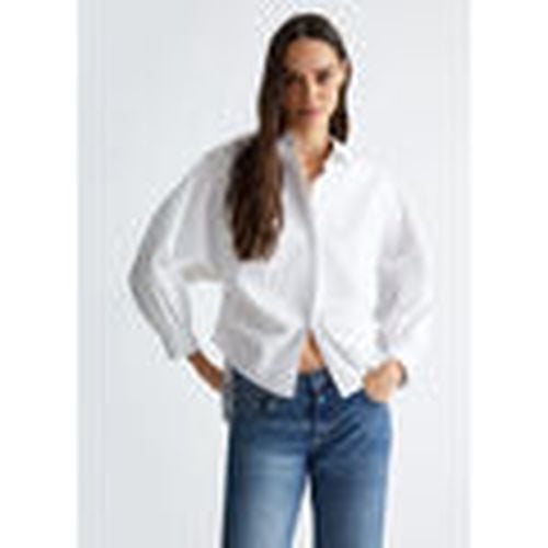 Camisa Camisa de popelina con broche para mujer - Liu Jo - Modalova