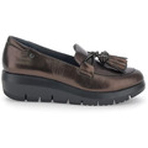 Mocasines PLUME 19 LAMINATED LTH 219843 MARRÓN para mujer - Stonefly - Modalova