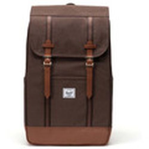 Mochila Retreat™ Chocolate Brown Crosshatch/Saddle Brown para mujer - Herschel - Modalova