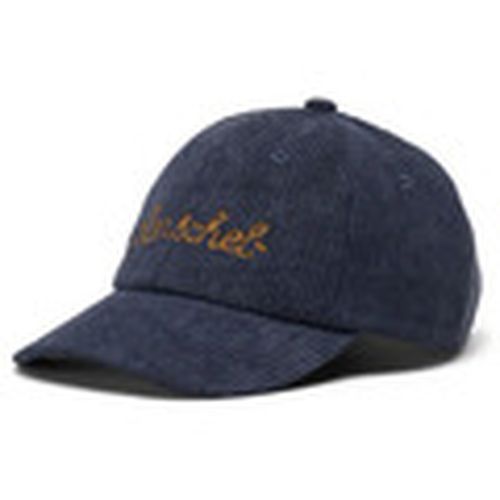 Gorra Sylas Corduroy Chain Stitch Black Iris/Golden Yellow para mujer - Herschel - Modalova