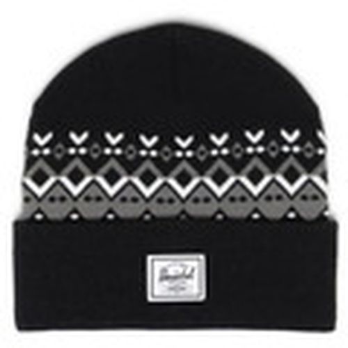 Gorro Elmer Black Fair Isle para mujer - Herschel - Modalova