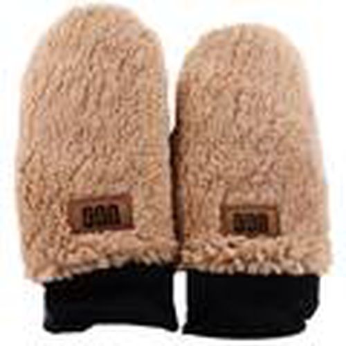 Guantes W SHERPA MITTEN W LOGO TAPE para mujer - UGG - Modalova