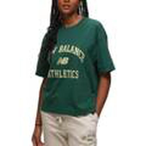 Tops y Camisetas ATHLETICS VARSITY SHIRT para mujer - New Balance - Modalova