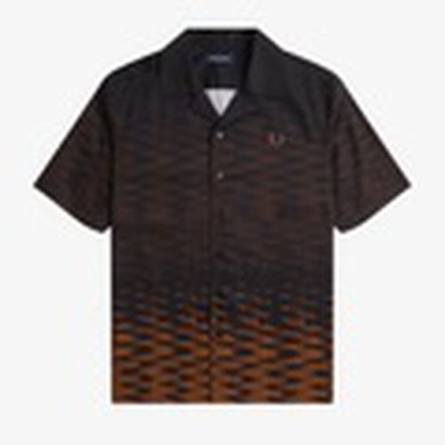 Tops y Camisetas WAVE GRAPHIC REVERE COLLAR para hombre - Fred Perry - Modalova