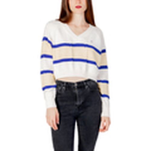 Jersey TJW CRP STRIPE V-NEC DW0DW15941 para mujer - Tommy Hilfiger - Modalova