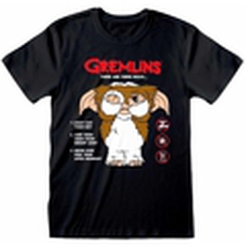 Tops y Camisetas The Rules para mujer - Gremlins - Modalova