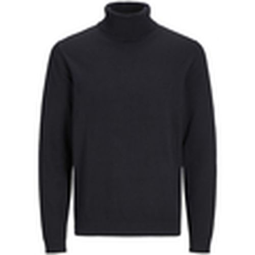 Jersey 12258051 JJEBASIC KNIT ROLL NECK NOOS BLACK para hombre - Jack & Jones - Modalova