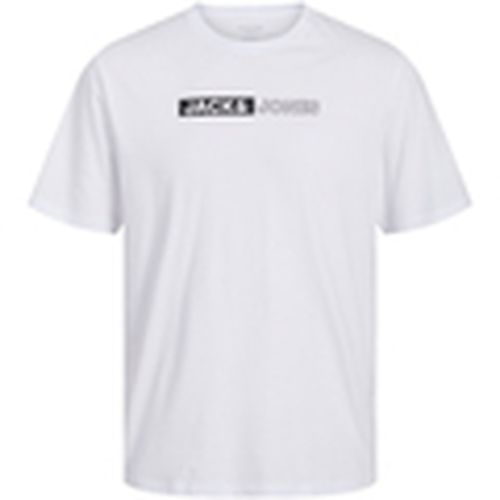 Camiseta 12233999 JJECORP LOGO TEE PLAY SS O-NECK NOOS WHITE PLAY 5 para hombre - Jack & Jones - Modalova