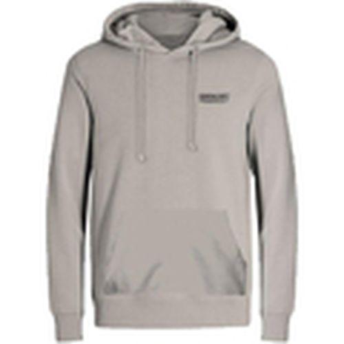 Jersey 12256833 JJOLIVE SWEAT HOOD MOONBEAM para hombre - Jack & Jones - Modalova