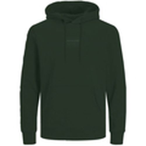 Jersey 12256841 JJHAKKAI SWEAT HOOD KOMBU GREEN para hombre - Jack & Jones - Modalova