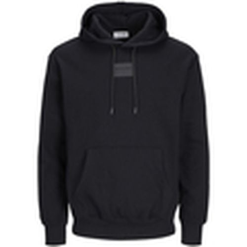 Jersey 12256841 JJHAKKAI SWEAT HOOD BLACK para hombre - Jack & Jones - Modalova