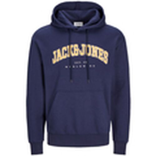 Jersey 12256521 JJECALEB VARSITY SWEAT HOOD NOOS NAVY BLAZER para hombre - Jack & Jones - Modalova