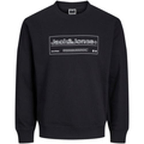 Jersey 12266495 JCOALPHA SWEAT CREW NECK BLACK para hombre - Jack & Jones - Modalova