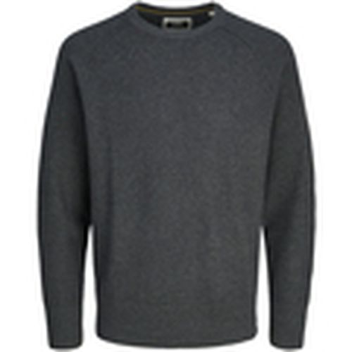 Jersey 12264525 JCOMASON KNIT CREW NECK DARK GREY para hombre - Jack & Jones - Modalova