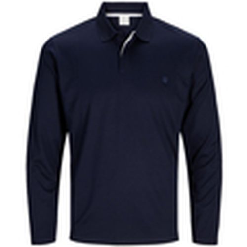 Polo 12259645 JPRCCRODNEY LS POLO NIGHT SKY para hombre - Jack & Jones - Modalova