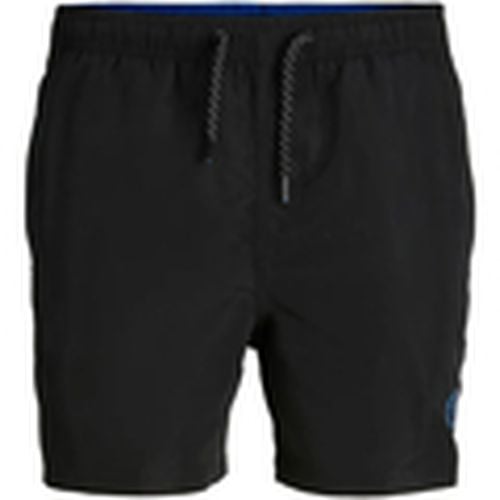 Bañador 12235757 JPSTFIJI JJSWIM SOLID SN PLS BLACK para hombre - Jack & Jones - Modalova