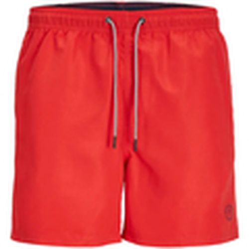 Bañador 12225961 JPSTFIJI JJSWIM SOLID LY SN TRU RED para hombre - Jack & Jones - Modalova