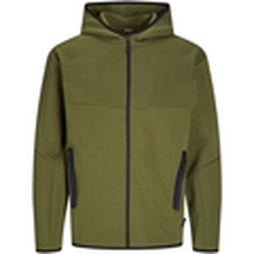 Jersey 12260150 JCOFUSION SWEAT ZIP HOOD NOOS CYPRESS para hombre - Jack & Jones - Modalova