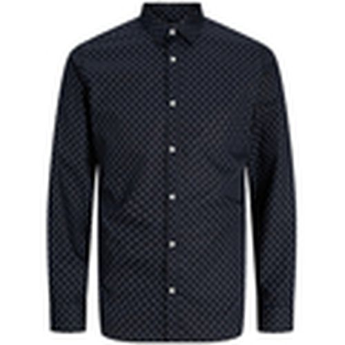 Camisa manga larga 12260131 JJJOE PRINT SHIRT LS AW24 BLACK DITSY AOP para hombre - Jack & Jones - Modalova