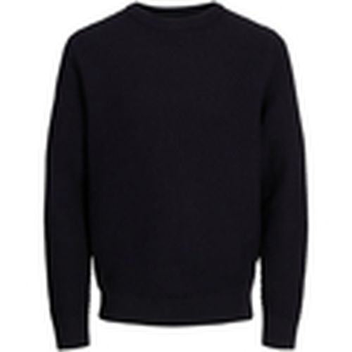 Jersey 12267322 JCOALPHA KNIT CREW NECK BLACK para hombre - Jack & Jones - Modalova