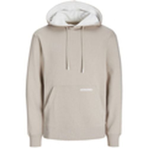 Jersey 12256534 JJELEGACY SWEAT HOOD NOOS MOONBEAM para hombre - Jack & Jones - Modalova