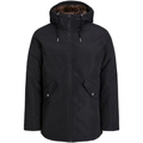 Parka 12236010 JJLOOP PARKA JACKET BLACK para hombre - Jack & Jones - Modalova