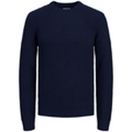 Jersey 12258695 JJLIAM KNIT CREW NECK NAVY BLAZER para hombre - Jack & Jones - Modalova