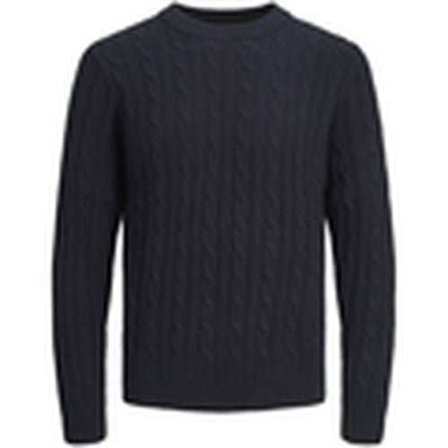 Jersey 12257479 JJEROSS KNIT CREW NECK SN NAVY BLAZER para hombre - Jack & Jones - Modalova