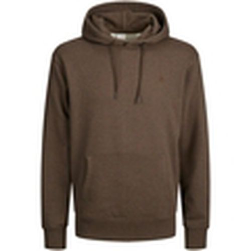 Jersey 12262793 JPRCCLOGAN SWEAT HOOD SHITAKE para hombre - Jack & Jones - Modalova