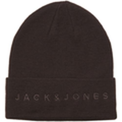 Gorro 12266750 JACGIVE BEANIE CHOCOLATE para hombre - Jack & Jones - Modalova