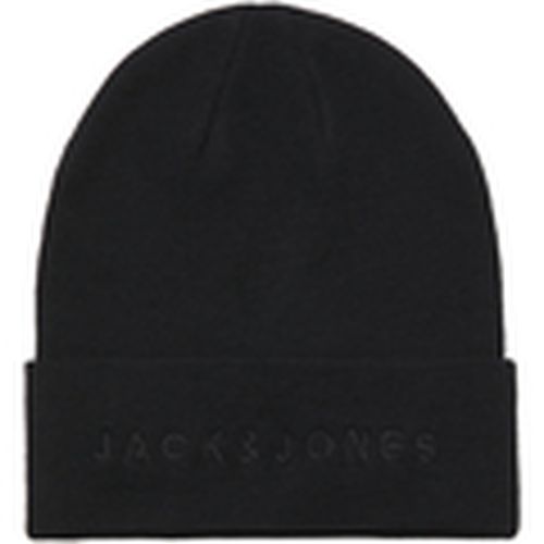 Gorro 12266750 JACGIVE BEANIE BLACK para hombre - Jack & Jones - Modalova