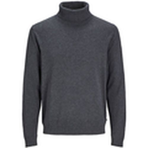 Jersey 12258051 JJEBASIC KNIT ROLL NECK NOOS DARK GREY para hombre - Jack & Jones - Modalova