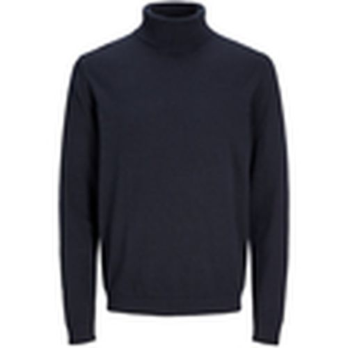 Jersey 12258051 JJEBASIC KNIT ROLL NECK NOOS NAVY BLAZER para hombre - Jack & Jones - Modalova