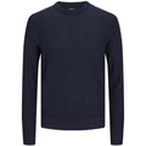 Jersey 12258569 JJROY KNIT CREW NECK NAVY BLAZER para hombre - Jack & Jones - Modalova