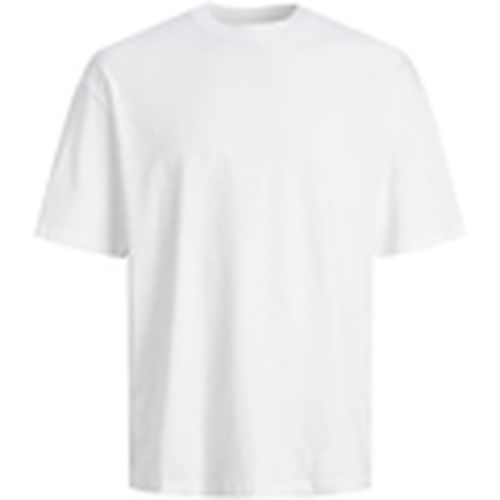 Camiseta 12249319 JJEBRADLEY TEE SS O-NECK NOOS WHITE para hombre - Jack & Jones - Modalova