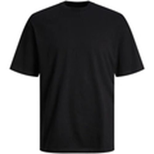 Camiseta 12249319 JJEBRADLEY TEE SS O-NECK NOOS BLACK para hombre - Jack & Jones - Modalova