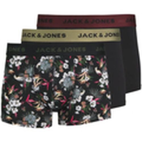 Boxer 12194284 JACFLOWER MICROFIBER 3 PACK NOOS MULTI para hombre - Jack & Jones - Modalova