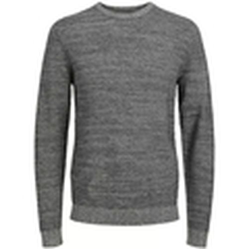 Jersey 12258571 JJOTTO KNIT CREW NECK LN BLACK TWISTED para hombre - Jack & Jones - Modalova