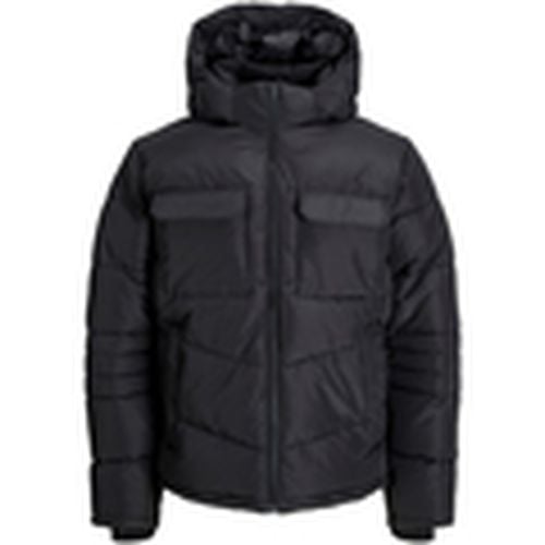 Parka 12256858 JJBUILD PUFFER JACKET BLACK para hombre - Jack & Jones - Modalova