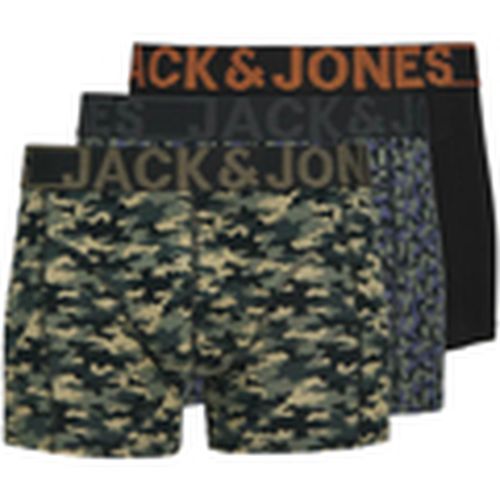 Boxer 12263733 JACDANNY TRUNKS 3 PACK SN para hombre - Jack & Jones - Modalova