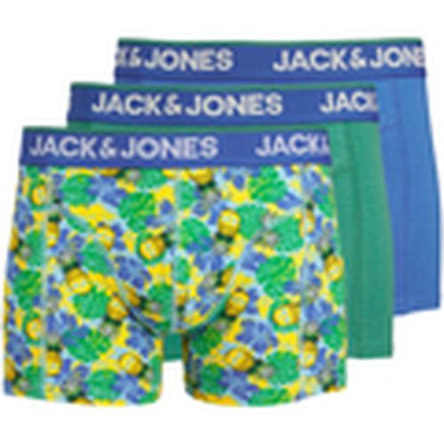 Boxer 12255839 JACPINEAPPLE SKULL TRUNKS 3 PACK SN para hombre - Jack & Jones - Modalova